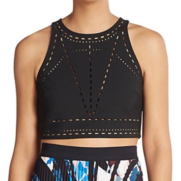 Elizabeth and James New Upton Laser
Cut Cropped Top - Picture 5 of 8